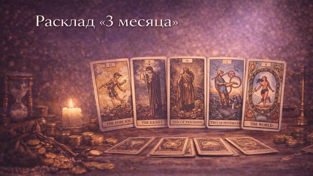 Расклад на 3 месяца: куда всё идёт и как не сбиться с курса