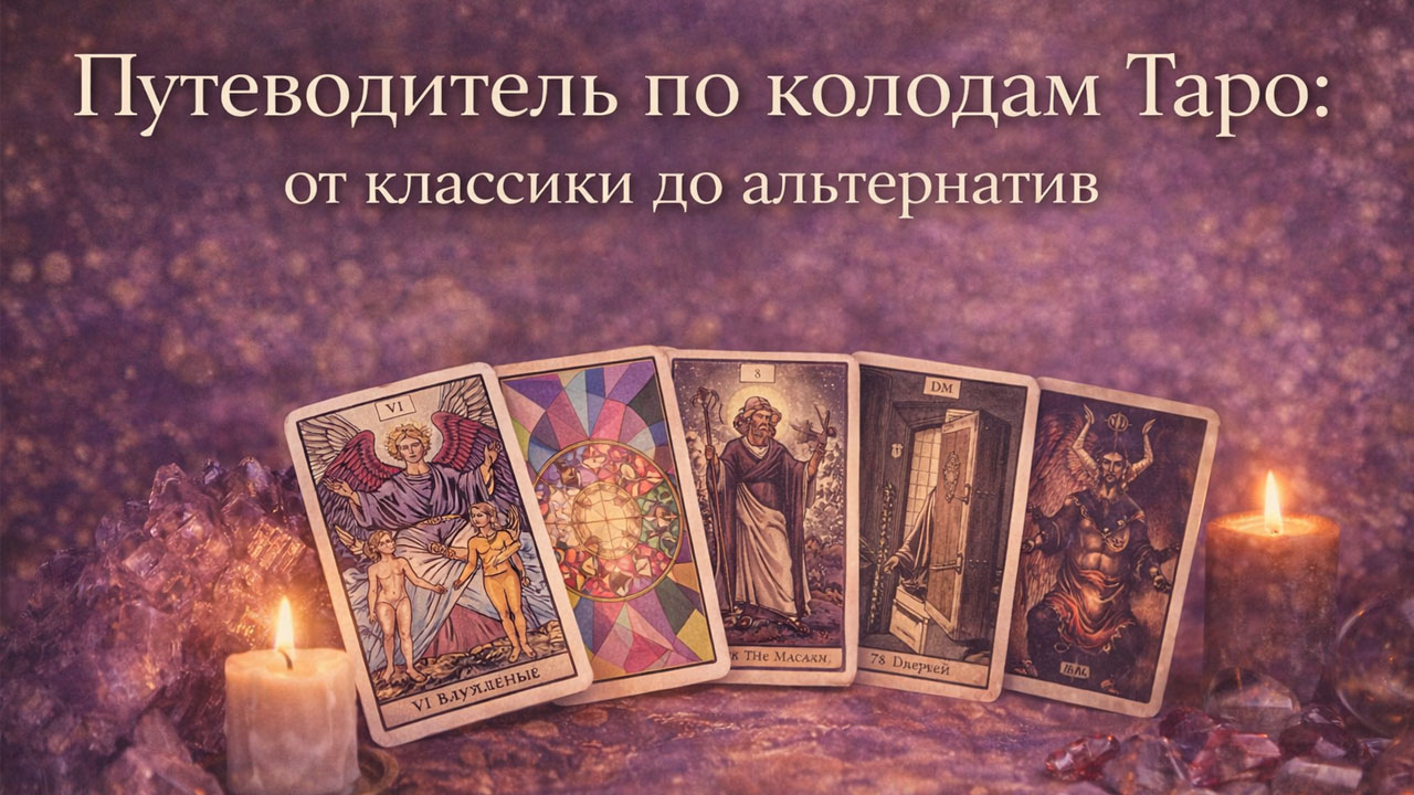 Таро Райдера–Уэйта и «78 Дверей»: в чём разница и какую колоду выбрать