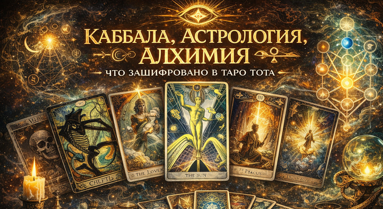 Каббала, астрология, алхимия: что зашифровано в Таро Тота